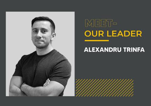 Luna Team Leaderilor- ALEXANDRU NICOLAE TRINFA. Un coleg dedicat muncii sale, cu spirit de echipă și perseverent.